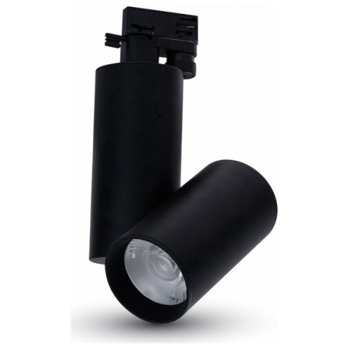 Φωτιστικό Ράγας V-TAC Track Light 30W LED Βάση Μαύρο Φωτισμός Ψυχρό Λευκό