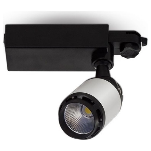 Φωτιστικό Ράγας V-TAC Track Light 35W LED Βάση Μαύρο- Λευκό Φωτισμός Ψυχρό Λευκό