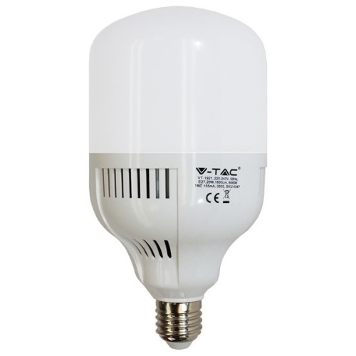 LED Λάμπα Ε27 30W ?27 A80 Big Plastic Φώς ημέρας 4000Κ