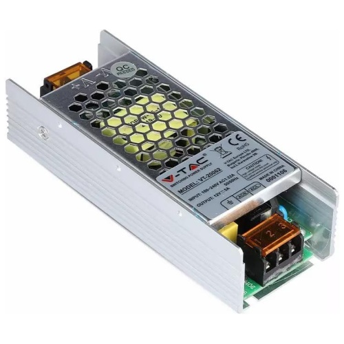 V-TAC Τροφοδοτικό για LED Μεταλλικό Slim 60 W 5Α 12V DC 3246
