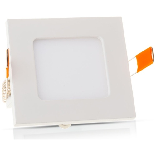 LED  Πάνελ mini premium 6W Τετράγωνο Θερμό Λευκό 4863