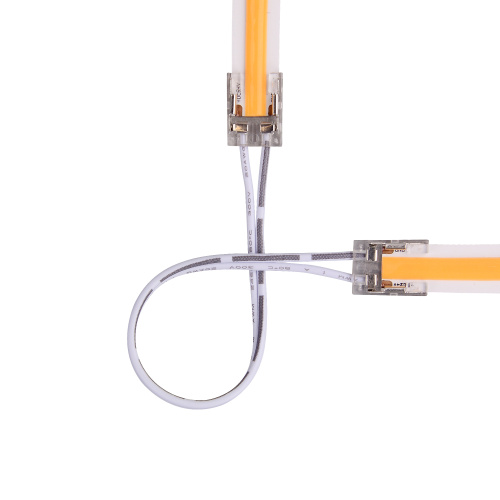 EuroSpot Cable Two-Ends Connector for Cob Led-Strip 8mm