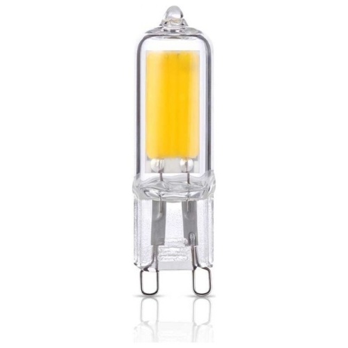 V-TAC LED Λάμπα G9  Γυάλινο 3W Φως Ημέρας 7477
