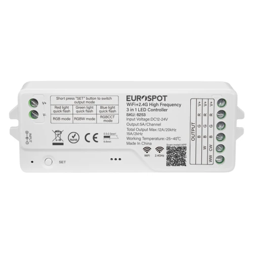 EuroSpot Led High Frequency Controller 3in1 Tuya WiFi+ 2.4RF