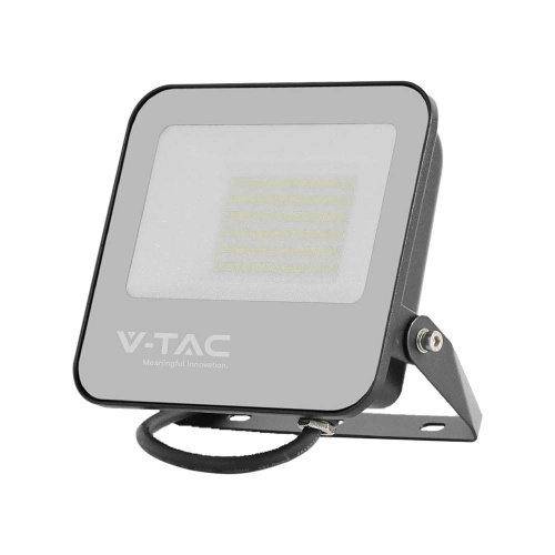 V-TAC SMD LED Spotlight 50W 160LMW μαύρο χρώμα 4000K IP65 - SKU 23694