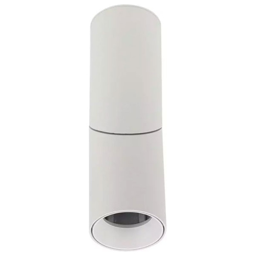 V-TAC Επιτοίχιο Φωτιστικό Σποτ για GU10 LED IP20 59.5x197mm Αλουμινίου Στρογγυλό Άσπρο Σώμα 8946