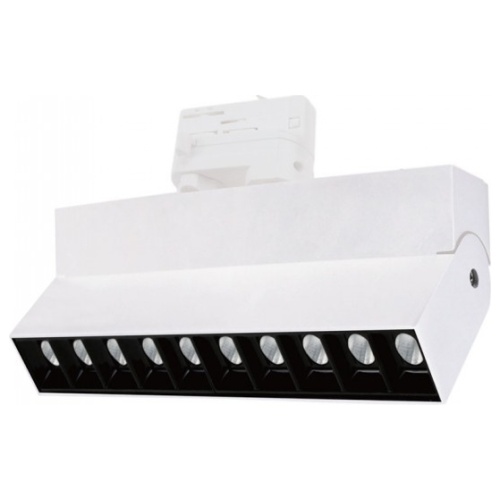 Φωτιστικό 10πλό Ράγας V-TAC Track Light 25W LED 30° 230V Λευκό SAMSUNG Chip Θερμό Λευκό 20009
