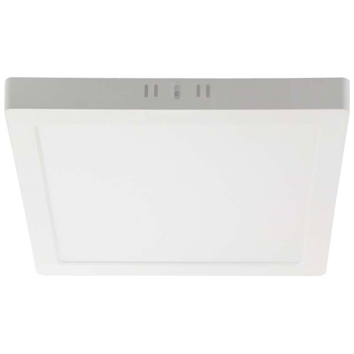 V-TAC Φωτιστικό Οροφής Εξωτερικό LED Mini Backlit 18W 1850lm 360° IP20 Τετράγωνο Ζεστό Λευκό Άσπρο Σώμα 10498