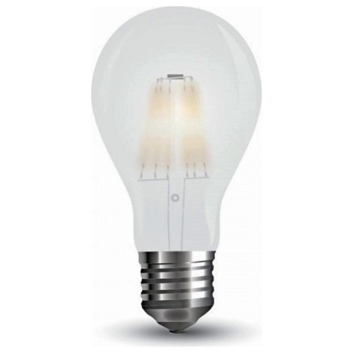 LED V-TAC Λάμπα 10W  Filament E27 A67 Frost Cover  Ψυχρό Λευκό 6400Κ 7154