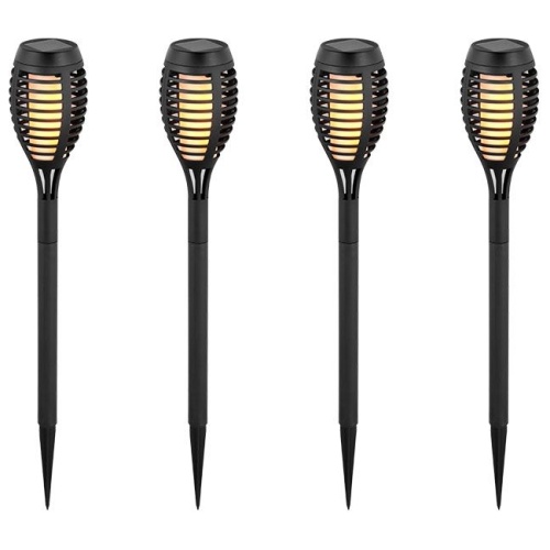Ηλιακό Φωτιστικό Καρφί LED V-TAC 1W  IP44 Σετ 4 τεμαχίων Θερμό 8689