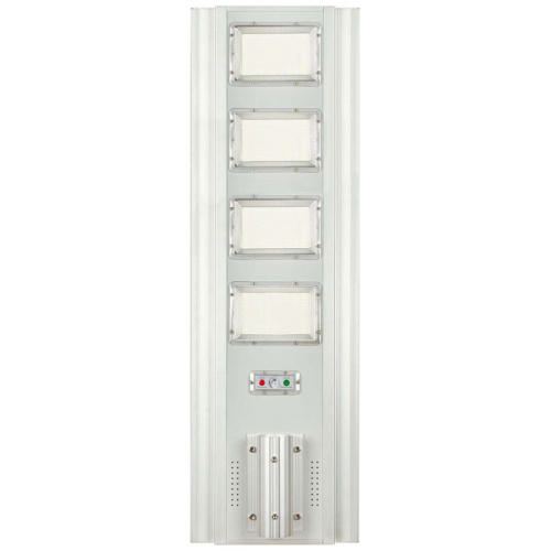 V-TAC Ηλιακό Φωτιστικό Δρόμου LED 400W 120° 4300lm IP65 με Αισθητήρα Κίνησης και Τηλεχειριστήριο Ψυχρό Λευκό Γκρι Σώμα 6760