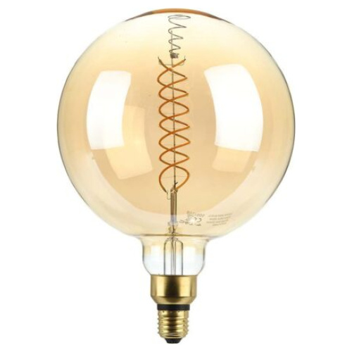 V-TAC Λάμπα LED E27 G200 Filament 8W θερμό λευκό 1800K γυαλί amber dimmable SKU: 217462