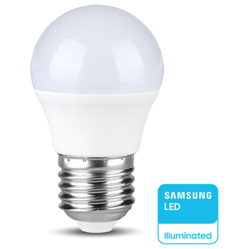 V-TAC Λάμπα LED E27 G45 3.7W 230V 180° 320lm IP20 Samsung Chip Ζεστό Λευκό 8045