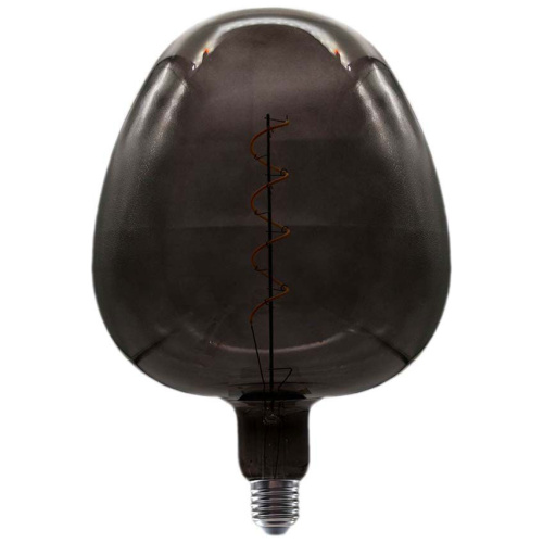 V-TAC Λαμπα LED Filament E27 4W 230V 300° IP20 APPLE SHAPE Μαύρο Γυαλί 8064