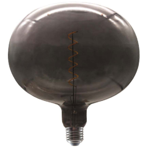 V-TAC Λαμπα LED Filament E27 4W 230V 300° IP20 COBBLE SHAPE Μαύρο Γυαλί 8057