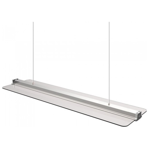 LED Φωτιστικό Πάνελ Κρεμαστό Διάφανο 120cm x 30cm 40W Φώς Ημέρας 4000Κ 6458