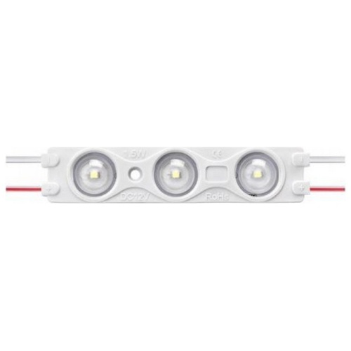 LED Module Αδιάβροχο IP67 με 3 SMD 2835 12v 1.5W Θερμό Λευκό 5124