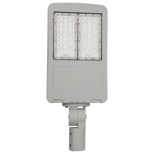 LED V-TAC Φωτιστικό Δρόμου SMD 100W SAMSUNG CHIP Clas II A++ 140LM/W Σώμα Γκρί  Dimmable Ψυχρό Λευκό 884