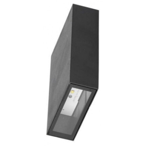 V-TAC LED αδιάβροχη απλίκα 4W IP65 6400K ψυχρό λευκό με μαύρο σώμα ορθογώνια V-TAC SKU: 218563