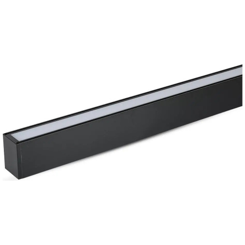 V-TAC LED Γραμμικό φωτιστικό Samsung 1.20m θερμό λευκό 3000K με μαύρο σώμα SKU: 20462