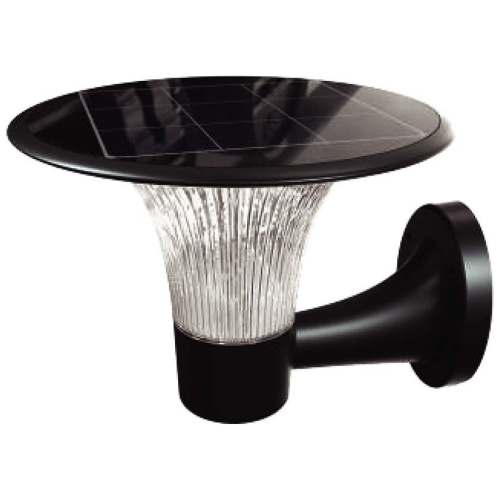 V-TAC  LED ηλιακό φωτιστικό επιτοίχιο 15W 4000K+6000K με μαύρο σώμα και ανιχνευτή SKU: 23004