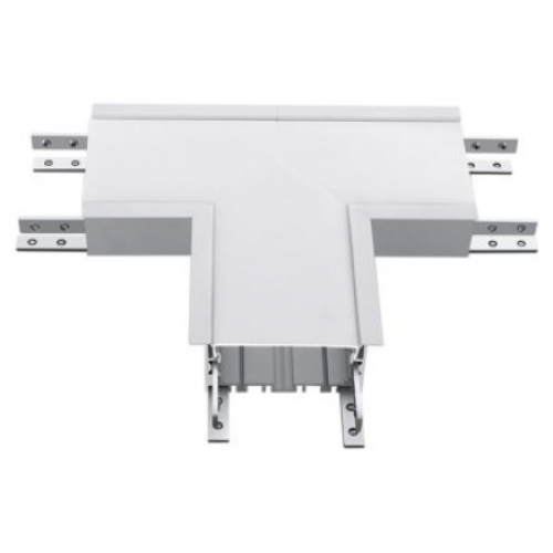 V-TAC LED σύνδεσμος σε σχήμα ταυ για γραμμικό φωτιστικό Samsung 14W Φυσικό λευκό 4000K με ασημί σώμα SKU: 392