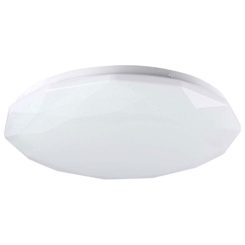 V-TAC Πλαφονιέρα Οροφής LED 60W 230V 360° 6000lm IP20 Ø500x75m Πλαστική Στρογγυλή Diamond Round Cover με Εναλλαγή Χρωμάτων & Χειριστήριο Dimmable 2114921