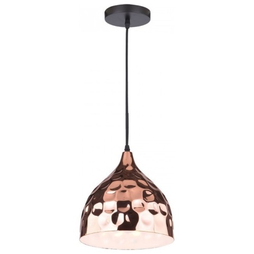 Κρεμαστό Φωτιστικό V-TAC  Χαλκός Rose Gold με ντουί Ε27 Φ230 3715