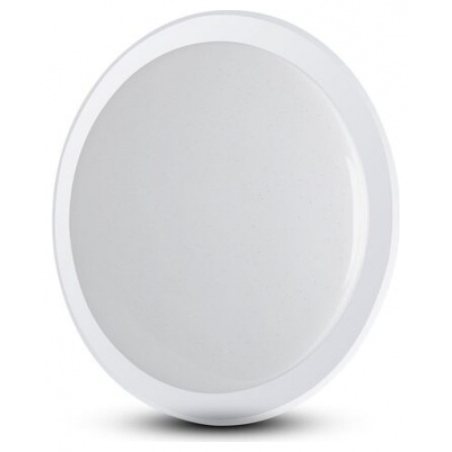 Smart LED WiFi πλαφονιέρα SMD 24W RGB+2700K-6500K Amazon Alexa & Google Home με έναστρο κάλυμμα V-TAC SKU: 7694