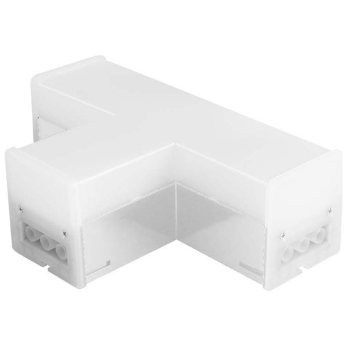 V-TAC Σύνδεσμος T LED για Γραμμικό Φωτιστικό 10W 230V 1000lm 120° Φυσικό Λευκό Άσπρο Σώμα 10171