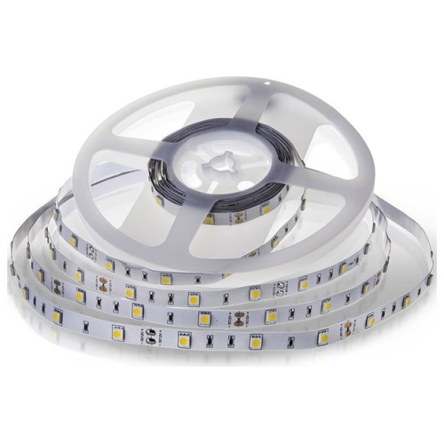 V-TAC Ταινία LED 12V 6W 500lm SMD 5050 30LEDs/m 120° IP20 Ζεστό Λευκό 212135 (5 μέτρα)