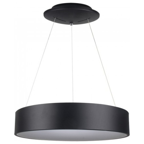 V-TAC Κυκλικός Πολυέλαιος  20W Μαύρος Dimmable  Φ45 Θερμό Λευκό 3993