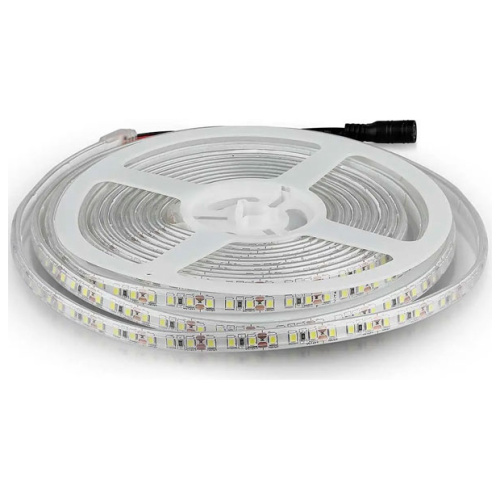 V-TACTαινία LED 8W 12V 120° 800lm Αδιάβροχη IP65 120 LEDs Ψυχρό Λευκό 212037 (5 μέτρα)