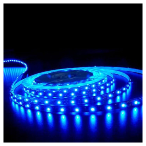 Ταινία LED SMD 12V 4.2W 420lm/m 60LEDs/m 120° IP20 Μπλε 212013 V-TAC (5 μέτρα)