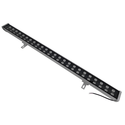GLOBOSTAR® WASHER-MOZA 05109 Μπάρα Φωτισμού Wall Washer LED 48W 6720lm 10-30° DC 24V Αδιάβροχο IP66 Θερμό Λευκό 2700K Dimmable - Γκρι Ανθρακί - Μ100 x Π6.5 x Υ6.6cm - 3 Χρόνια Εγγύηση