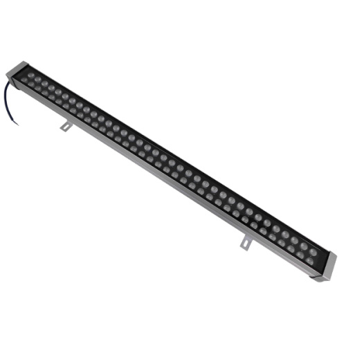 GLOBOSTAR® WASHER-MOZA 05118 Μπάρα Φωτισμού Wall Washer LED 72W 11520lm 10-30° DC 24V Αδιάβροχο IP66 Ψυχρό Λευκό 4500K Dimmable - Γκρι Ανθρακί - Μ100 x Π7.4 x Υ7cm - 3 Χρόνια Εγγύηση