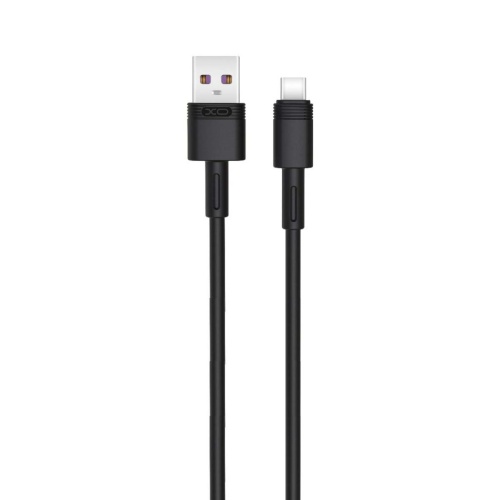 XO NB166 5A Καλώδιο Γρήγορης Φόρτισης για Type-C Μαύρο 1m