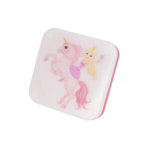 GloboStar® KIDDO 202-0005 Παιδικό Φωτιστικό Νυκτός LED 1W 95lm 120° AC220-240V IP20 Ψυχρό Λευκό 6000K - Μ5.5 x Π5.5 x Υ8cm - 2 Χρόνια Εγγύηση