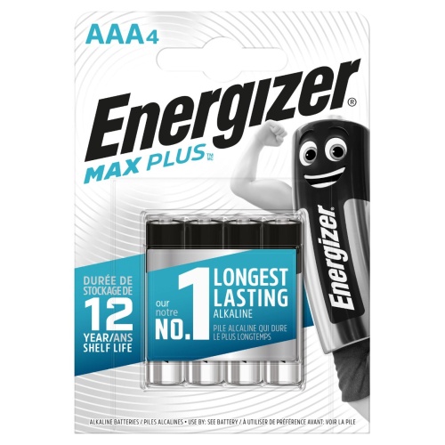 Energizer Max Plus Alkaline ΑΑΑ (4 τμχ)