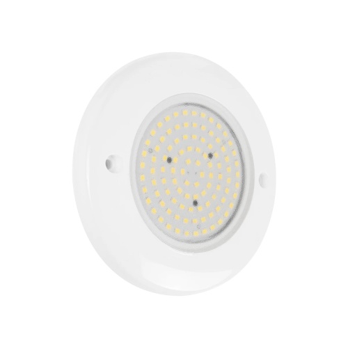 GLOBOSTAR® POOLARTY 61715 Υποβρύχιο Φωτιστικό για Σιντριβάνια/Πισίνες LED 8W 640lm 120° DC 12V Αδιάβροχο IP68 Φυσικό Λευκό 4500K Dimmable - Bridgelux SMD Chip - 1m VDE Rubber Καλώδιο - Φ13 x Υ2cm - 3 Χρόνια Εγγύηση