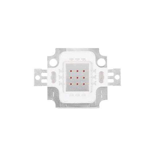 GloboStar® 73766 Υψηλής Ισχύος LED COB BRIDGELUX 10W 500lm DC 6-8V - M2.9 x P2 x Y0.3cm - Κόκκινο - 2 Χρόνια Εγγύηση