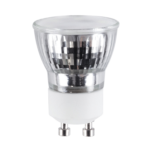 GloboStar® 76006 Σποτ LED GU10 MR11 4W 400lm 120° AC 220-240V με Λευκό Γαλακτερό Γυαλί Ψυχρό Λευκό 6000K - 2 Χρόνια Εγγύηση