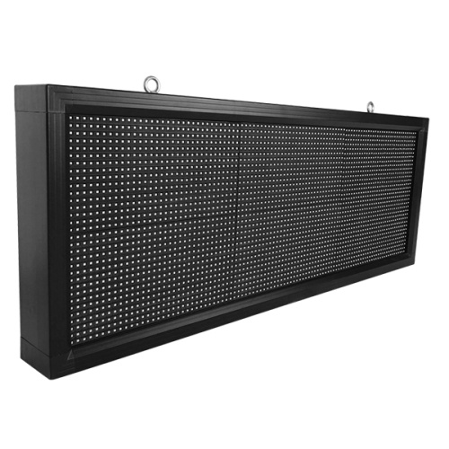 GLOBOSTAR®DISPLAY 90274 Κυλιόμενη Ψηφιακή Επιγραφή P10 Μονής Όψης LED AC 220-240V Αδιάβροχο IP54 Πορτοκαλί - WiFi Control μέσω FK APP - Αισθητήρας Θερμοκρασίας & Υγρασίας - Μ104 x Π9 x Υ40cm - 2 Χρόνια Εγγύηση