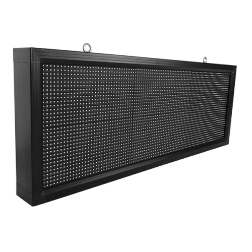 GLOBOSTAR®DISPLAY 90275 Κυλιόμενη Ψηφιακή Επιγραφή P10 Μονής Όψης LED AC 220-240V Αδιάβροχο IP54 RGBW - WiFi Control μέσω FK APP - Αισθητήρας Θερμοκρασίας & Υγρασίας - Μ104 x Π9 x Υ40cm - 2 Χρόνια Εγγύηση
