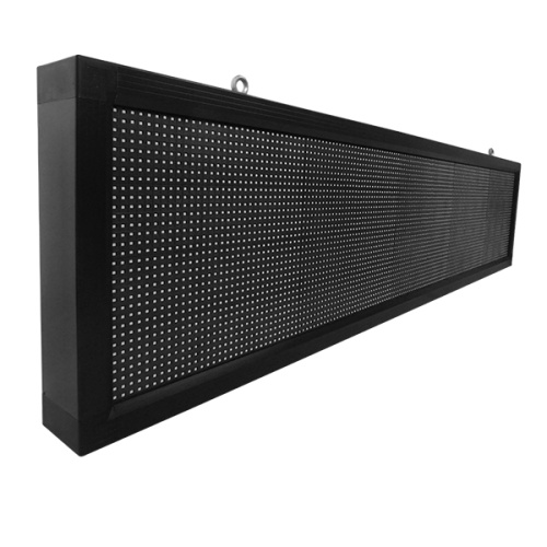 GLOBOSTAR®DISPLAY 90281 Κυλιόμενη Ψηφιακή Επιγραφή 160x32cm P10 Μονής Όψης LED AC 220-240V Αδιάβροχο IP65 Κόκκινο - WiFi Control μέσω FK APP - Αισθητήρας Θερμοκρασίας & Υγρασίας - Μ168 x Π9 x Υ40cm - 2 Χρόνια Εγγύηση