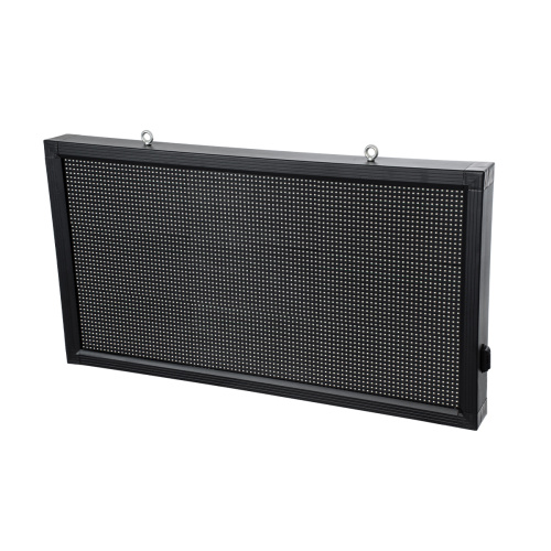 GLOBOSTAR®DISPLAY 90297 Κυλιόμενη Ψηφιακή Επιγραφή 96x48cm P10 Μονής Όψης LED AC 220-240V Αδιάβροχο IP65 RGB - WiFi Control μέσω FK APP - Αισθητήρας Θερμοκρασίας & Υγρασίας - Μ104 x Π9 x Υ56cm - 2 Χρόνια Εγγύηση
