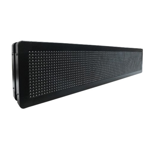 GLOBOSTAR®DISPLAY 90301 Κυλιόμενη Ψηφιακή Επιγραφή P10 Διπλής Όψης LED AC 220-240V Αδιάβροχο IP65 Κόκκινο - WiFi Control μέσω FK APP - Αισθητήρας Θερμοκρασίας & Υγρασίας - Μ104 x Π12 x Υ20cm - 2 Χρόνια Εγγύηση