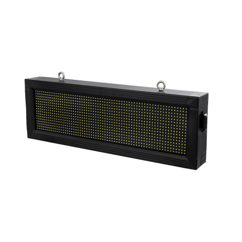 GLOBOSTAR®DISPLAY 90306 Κυλιόμενη Ψηφιακή Επιγραφή 64x16cm P10 Μονής Όψης LED AC 220-240V Αδιάβροχο IP65 Ψυχρό Λευκό 6000K - WiFi Control μέσω FK APP - Αισθητήρας Θερμοκρασίας & Υγρασίας - Μ72 x Π9 x Υ24cm - 2 Χρόνια Εγγύηση