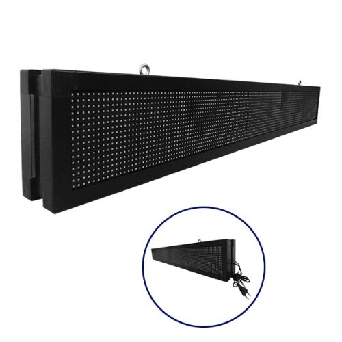 GLOBOSTAR®DISPLAY 90315 Κυλιόμενη Ψηφιακή Επιγραφή P10 Διπλής Όψης LED AC 220-240V Αδιάβροχο IP65 RGBW - WiFi Control μέσω FK APP - Αισθητήρας Θερμοκρασίας & Υγρασίας - Μ168 x Π12 x Υ24cm - 2 Χρόνια Εγγύηση