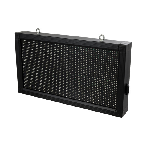 GLOBOSTAR®DISPLAY 90329 Κυλιόμενη Ψηφιακή Επιγραφή 64x32cm P10 Μονής Όψης LED AC 220-240V Αδιάβροχο IP65 Πορτοκαλί - WiFi Control μέσω FK APP - Αισθητήρας Θερμοκρασίας & Υγρασίας - Μ72 x Π9 x Υ42.5cm - 2 Χρόνια Εγγύηση